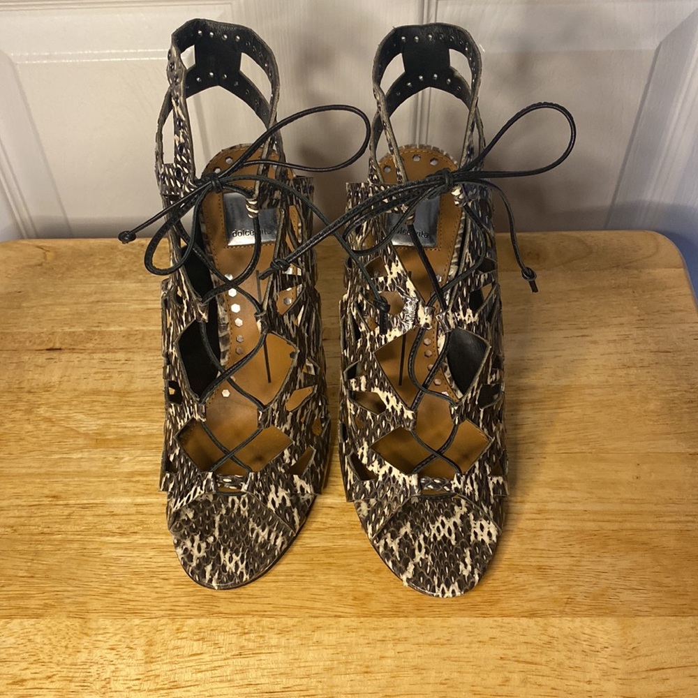 Dolce Vita Lace Up Heels
